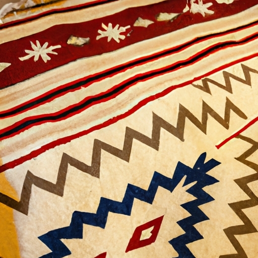 Navajo-inspired carpets